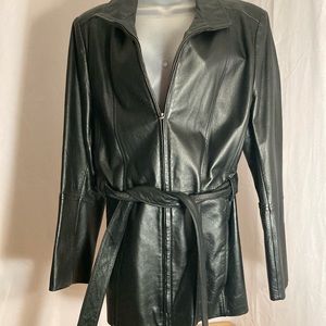 Leather jacket Croft and barrow lg